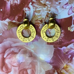 Vintage Guess clip on earrings